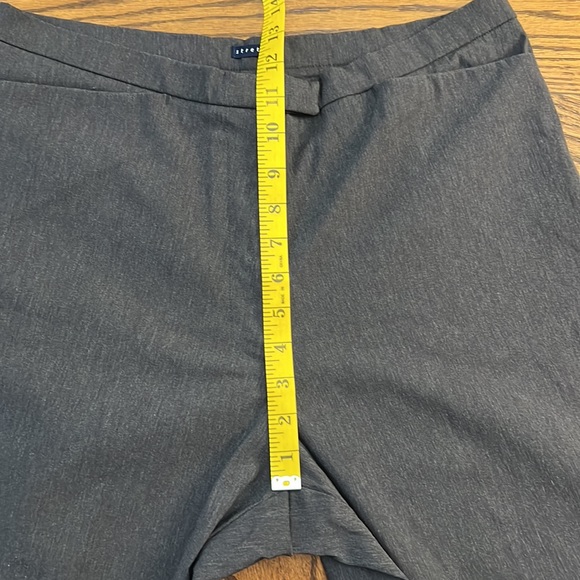 Lane Bryant Venezia Gray Trouser Pants Size 14P - Picture 5 of 10